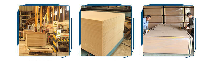 MDF product process3